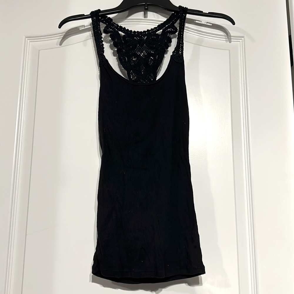 Black American Eagle tank. Size small